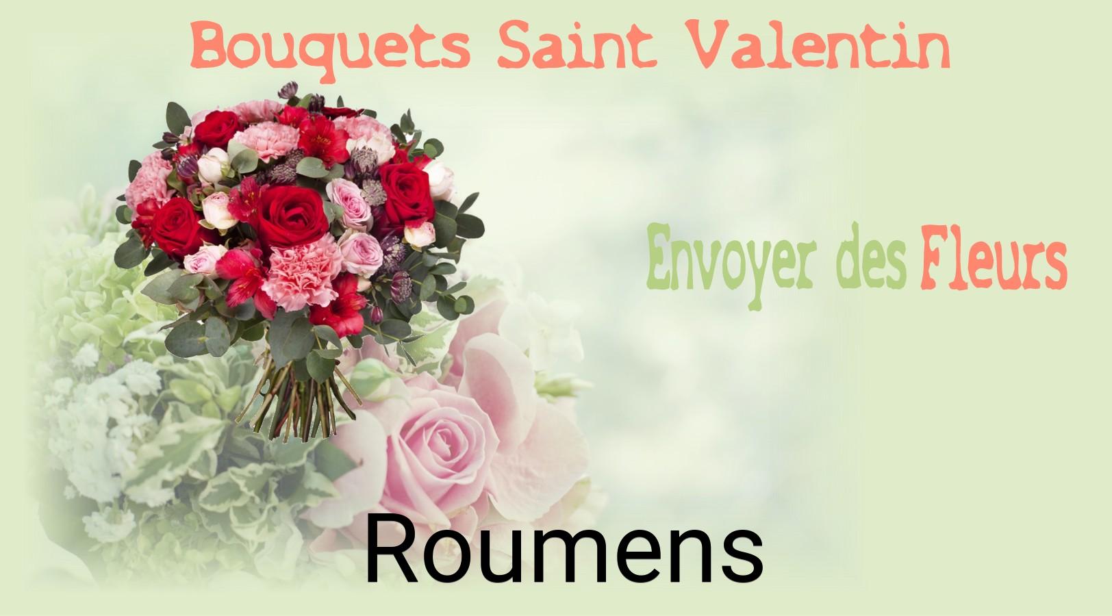 Roses de Saint-Valentin livrées à Roumens